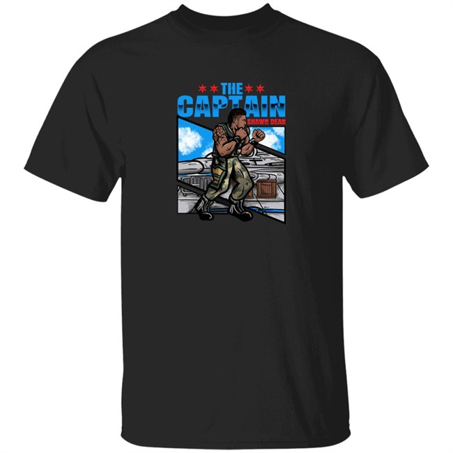 AEW Prowrestlingtees Street Fighter Captain Shawn Dean Shirt