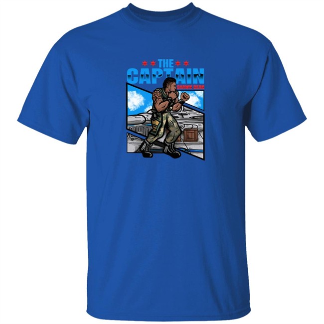 AEW Prowrestlingtees Street Fighter Captain Shawn Dean Shirt AEW Prowrestlingtees Street Fighter Captain Shawn Dean Shirt