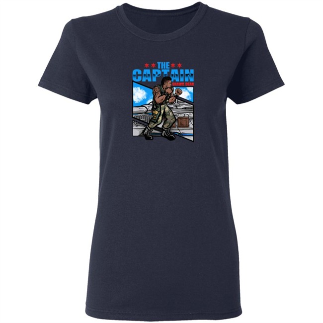 AEW Prowrestlingtees Street Fighter Captain Shawn Dean Shirt AEW Prowrestlingtees Street Fighter Captain Shawn Dean Shirt