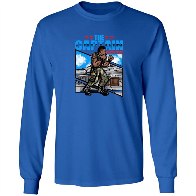 AEW Prowrestlingtees Street Fighter Captain Shawn Dean Shirt AEW Prowrestlingtees Street Fighter Captain Shawn Dean Shirt