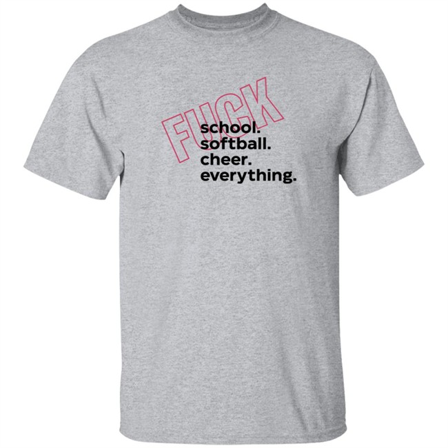 ACLU Shop Merch Fuck Shool Sofball Cheer Everything Shirt ACLU Shop Merch Fuck Shool Sofball Cheer Everything Shirt