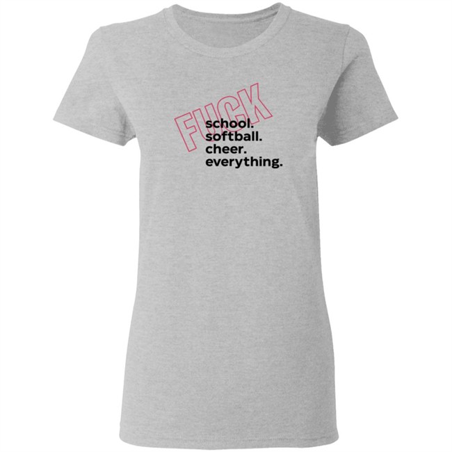 ACLU Shop Merch Fuck Shool Sofball Cheer Everything Shirt ACLU Shop Merch Fuck Shool Sofball Cheer Everything Shirt