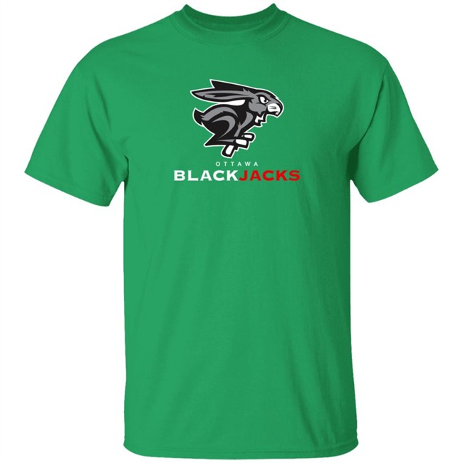 Ottawa Sports Fans Shirts Ottawa Blackjacks T Shirt Ottawa Sports Fans Shirts Ottawa Blackjacks T Shirt