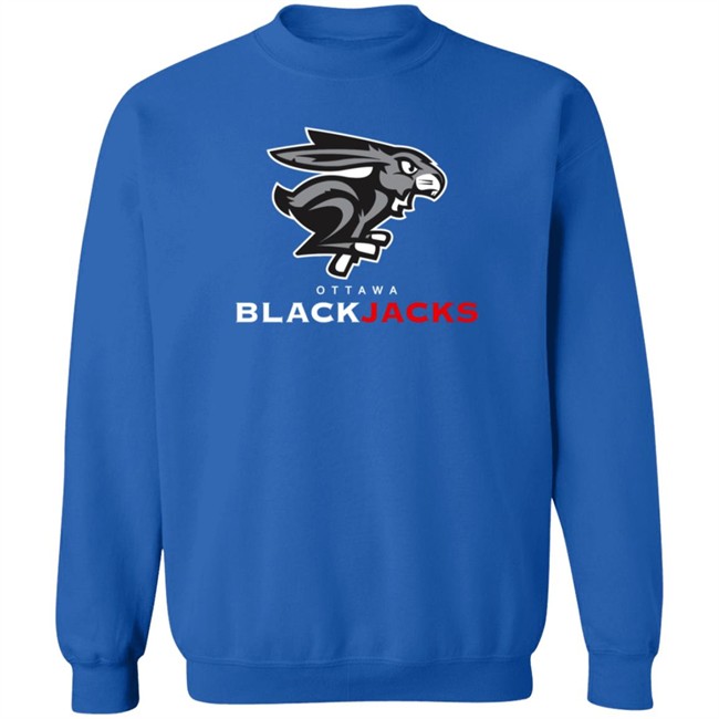 Ottawa Sports Fans Shirts Ottawa Blackjacks T Shirt Ottawa Sports Fans Shirts Ottawa Blackjacks T Shirt