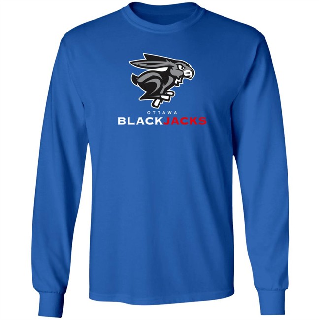 Ottawa Sports Fans Shirts Ottawa Blackjacks T Shirt Ottawa Sports Fans Shirts Ottawa Blackjacks T Shirt