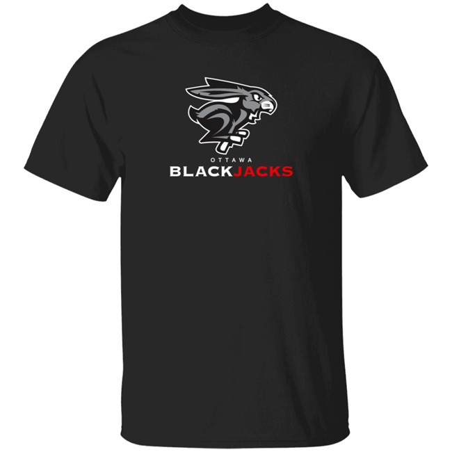 Ottawa Sports Fans Shirts Ottawa Blackjacks T Shirt