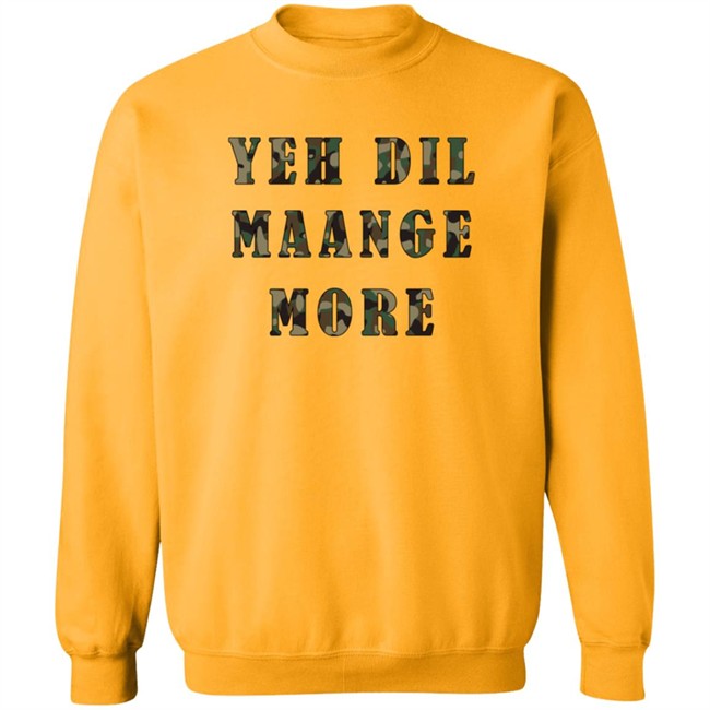 Kiara Advani Shirts Yeh Dil Maange More T Shirt Kiara Advani Shirts Yeh Dil Maange More T Shirt