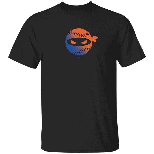 Roto Wear Merch Pitching Ninja T Shirt Back In Black Edition