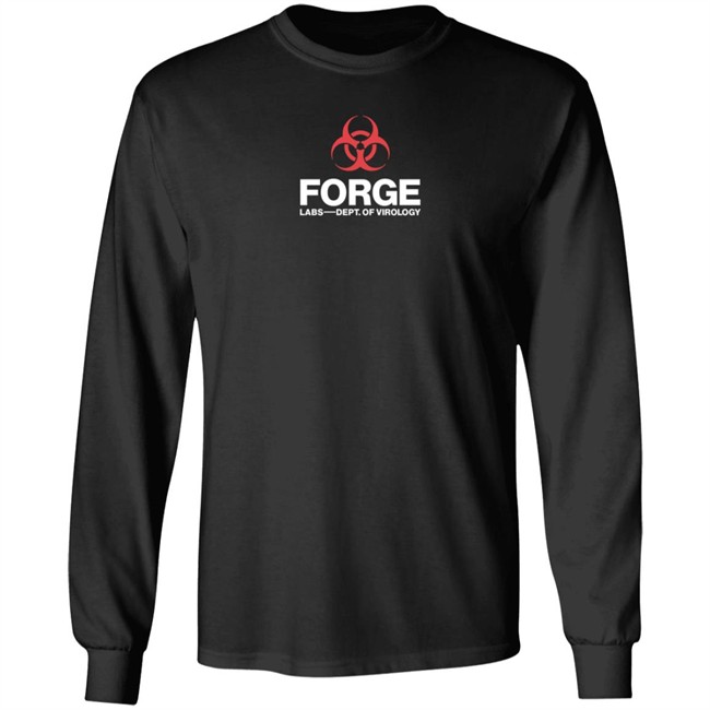 Forge Labs Merch Department Of Virology Black T Shirt Forge Labs Merch Department Of Virology Black T Shirt