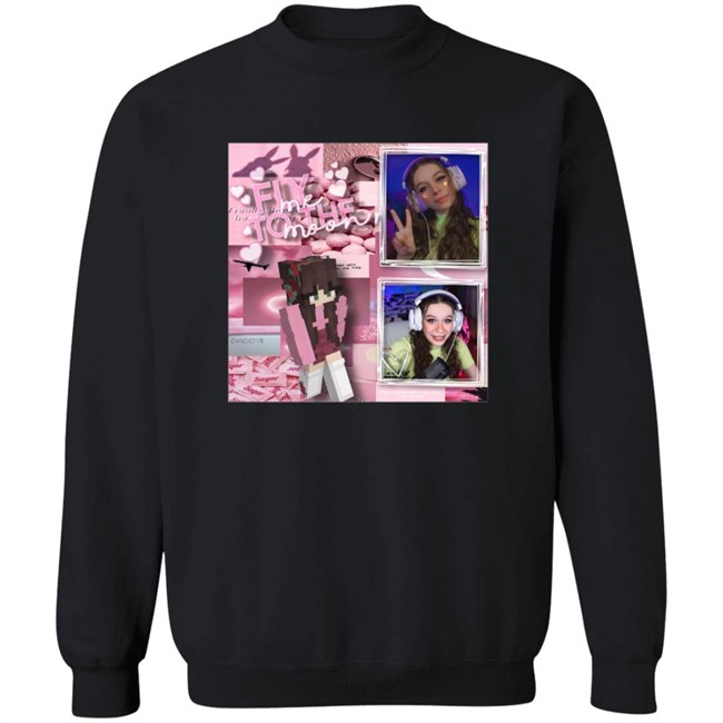 Hannahxxrose Fly To The Me Moon Shirt Hannahxxrose Fly To The Me Moon Shirt