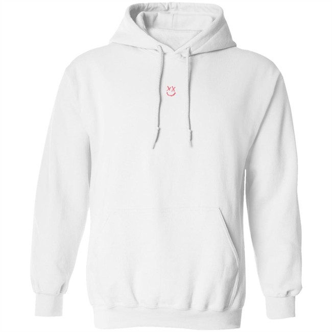 Louis Tomlinson Merch White Reflection Smiley Tee Shirt Louis Tomlinson Merch White Reflection Smiley Tee Shirt