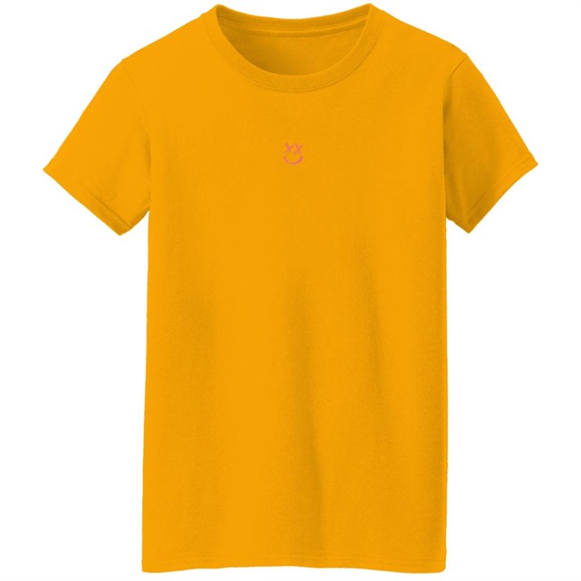 Louis Tomlinson Merch White Reflection Smiley Tee Shirt Louis Tomlinson Merch White Reflection Smiley Tee Shirt