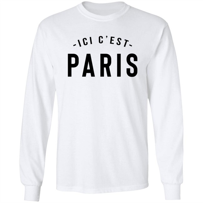 Lionel Messi Ici C'est Paris T Shirt Lionel Messi Ici C'est Paris T Shirt