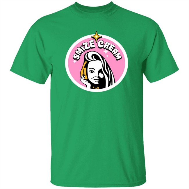 Tyra Banks Smize Cream Shirt Tyra Banks Smize Cream Shirt