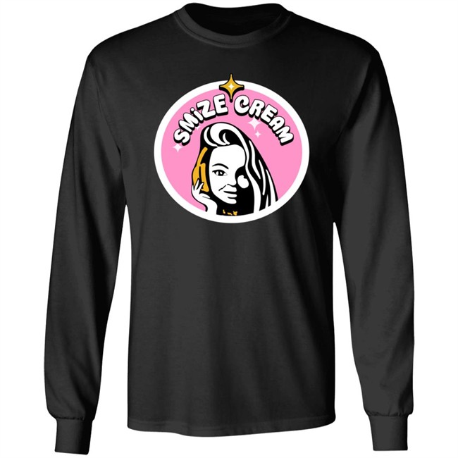 Tyra Banks Smize Cream Shirt Tyra Banks Smize Cream Shirt