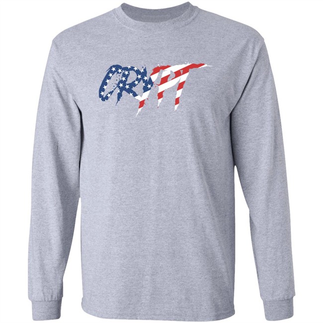Crypt Shop Merch USA Flag Logo T Shirt Crypt Shop Merch USA Flag Logo T Shirt