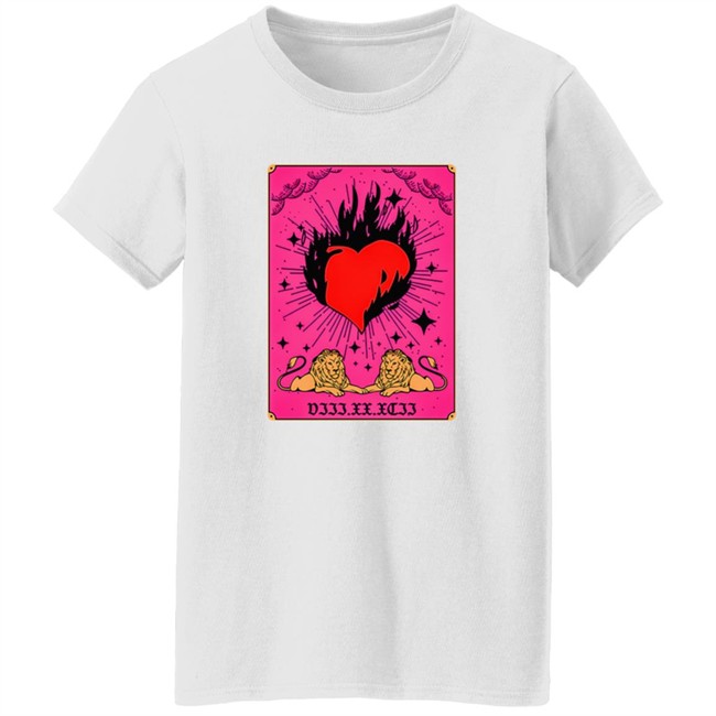 Demi Lovato Store Merch Burning Heart T Shirt Demi Lovato Store Merch Burning Heart T Shirt