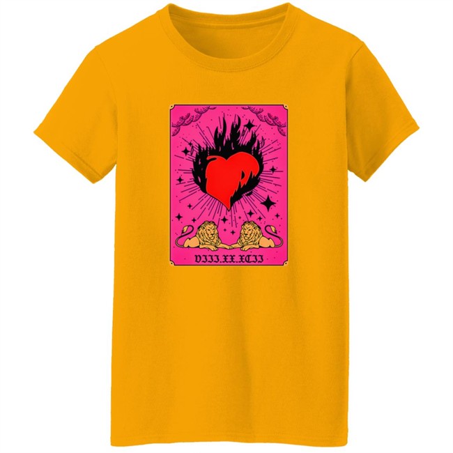 Demi Lovato Store Merch Burning Heart T Shirt Demi Lovato Store Merch Burning Heart T Shirt