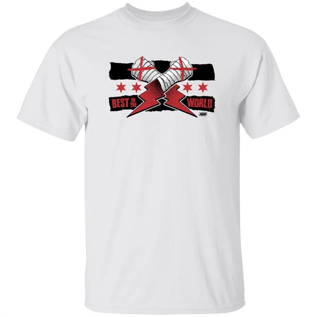 Mark Henry Shirts CM Punk Best in the World Ringer Shirt AEW All Elite Wrestling Store Merch Shop