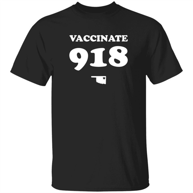 Vaccinate The 918 Shirts Vaccine Tulsa Man's Shirt