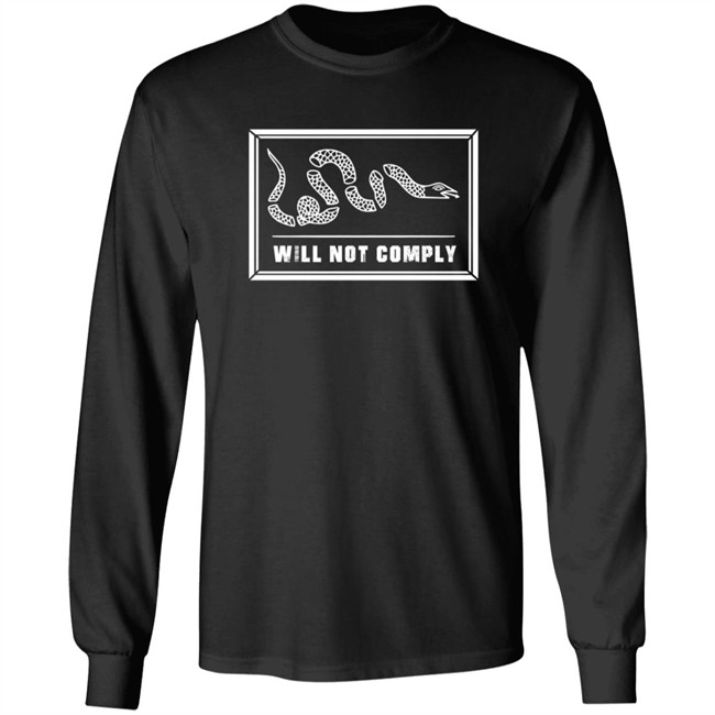 Will Not Comply Free Shirt Nine Twelve United Will Not Comply Free Shirt Nine Twelve United
