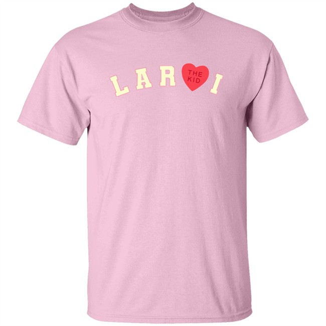 The Kid Laroi Merch Laroi Heart Hoodie Red The Kid Laroi Merch Laroi Heart Hoodie Red