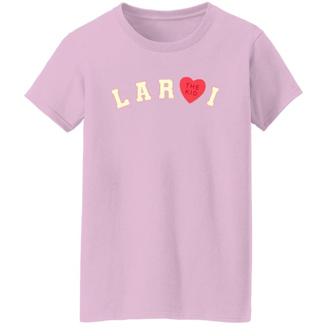 The Kid Laroi Merch Laroi Heart Hoodie Red The Kid Laroi Merch Laroi Heart Hoodie Red