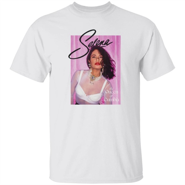 Selena MerchThe Pink Selena White Tee Shirt
