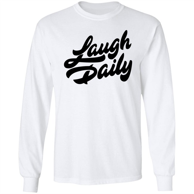 Jstu Merch Bunker Branding Co Neon Laugh Daily Hoodie Jstu Merch Bunker Branding Co Neon Laugh Daily Hoodie