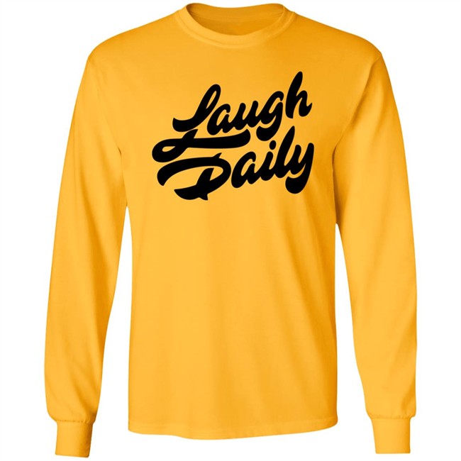 Jstu Merch Bunker Branding Co Neon Laugh Daily Hoodie Jstu Merch Bunker Branding Co Neon Laugh Daily Hoodie