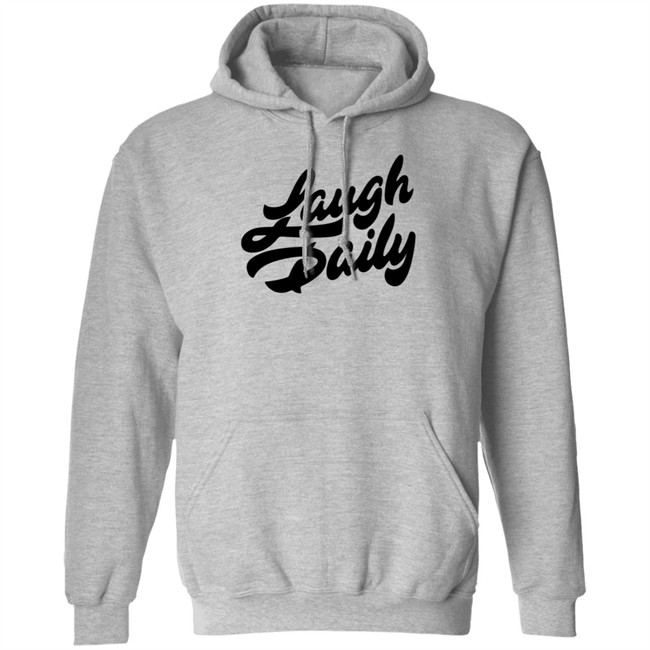 Jstu Merch Bunker Branding Co Neon Laugh Daily Hoodie Jstu Merch Bunker Branding Co Neon Laugh Daily Hoodie