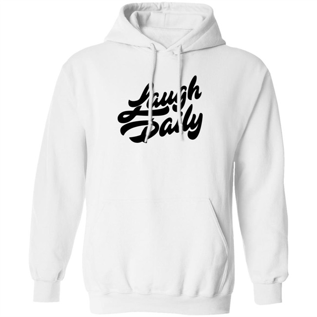 Jstu Merch Bunker Branding Co Neon Laugh Daily Hoodie Jstu Merch Bunker Branding Co Neon Laugh Daily Hoodie