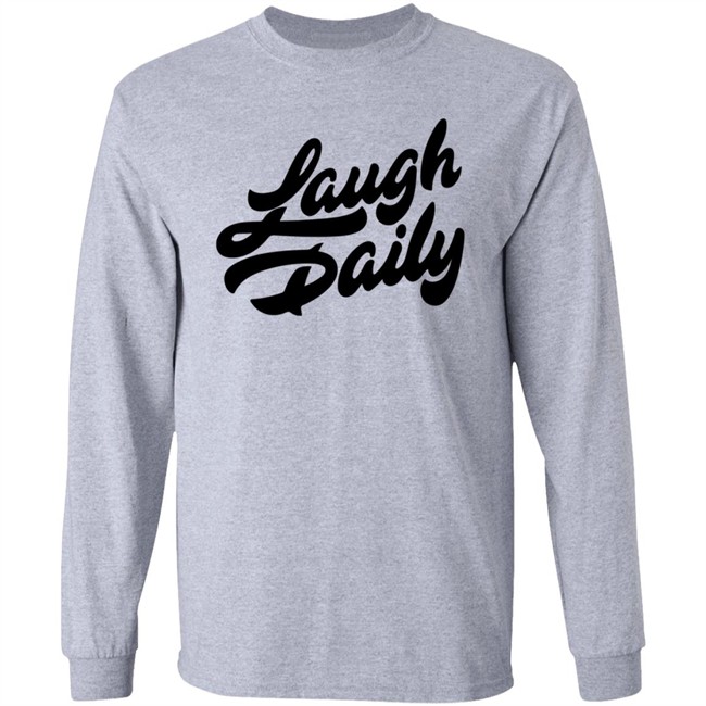 Jstu Merch Bunker Branding Co Neon Laugh Daily Hoodie Jstu Merch Bunker Branding Co Neon Laugh Daily Hoodie