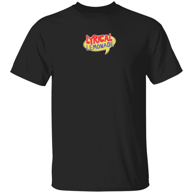 Lyrical Lemonade Merch Colorful Convo T Shirt Black