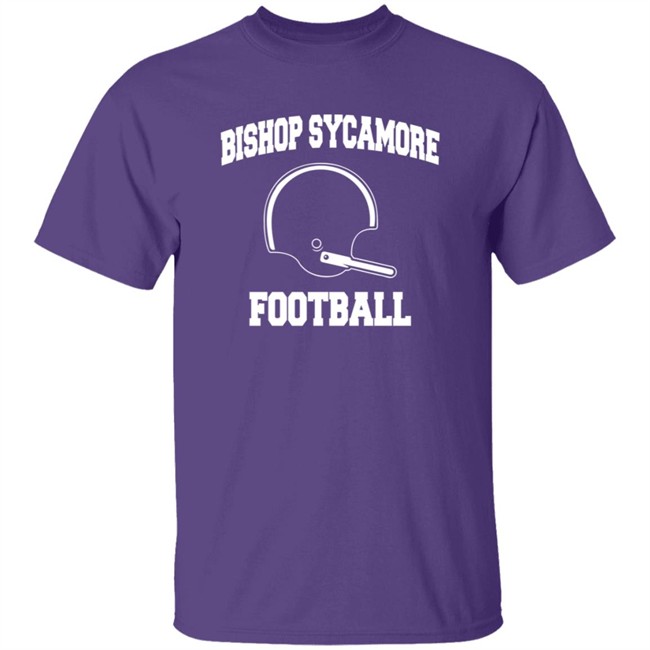 Bishop Sycamore Helmet Tee Shirt - The Barstool Sports Store Bishop Sycamore Helmet Tee Shirt - The Barstool Sports Store