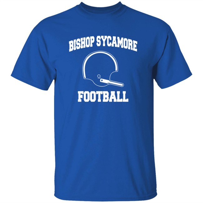 Bishop Sycamore Helmet Tee Shirt - The Barstool Sports Store Bishop Sycamore Helmet Tee Shirt - The Barstool Sports Store