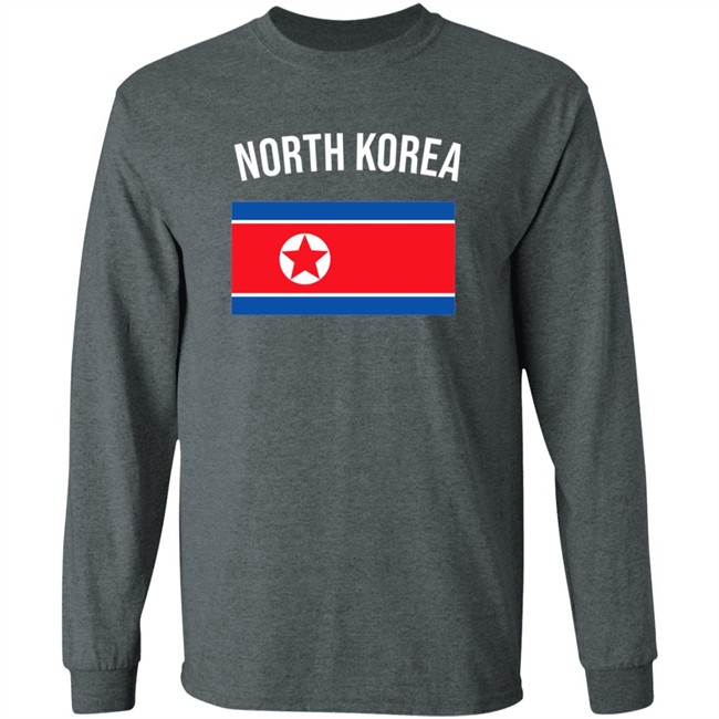 North Korea Flag Of North Korea Shirt Dprk News Service Nhung - North Korea Flag Of North Korea Shirt Dprk News Service