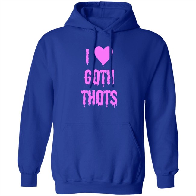 Hauntless Store I Love Goth Thots Shirt Brailled Fit Of The Week Nhung - Hauntless Store I Love Goth Thots Shirt Brailled Fit Of The Week