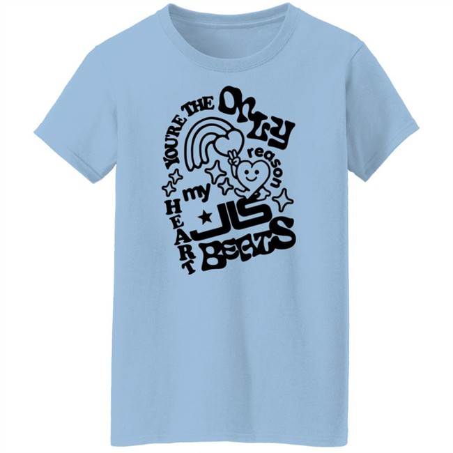 Jls Merch You're The Only Reason My Heart Beats Tie Dye Shirt Phong - Jls Merch You're The Only Reason My Heart Beats Tie Dye Shirt