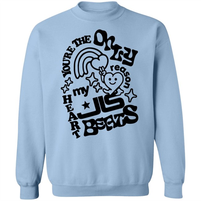 Jls Merch You're The Only Reason My Heart Beats Tie Dye Shirt Phong - Jls Merch You're The Only Reason My Heart Beats Tie Dye Shirt