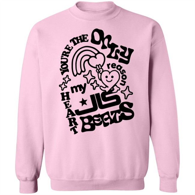 Jls Merch You're The Only Reason My Heart Beats Tie Dye Shirt Phong - Jls Merch You're The Only Reason My Heart Beats Tie Dye Shirt