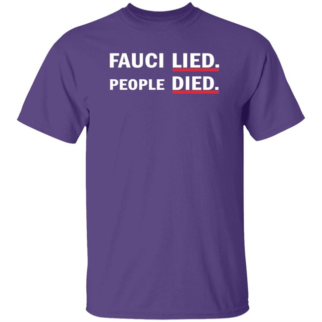Liberty Media Fauci Lied People Died Long Sleeve Luke Rudkowski Nhung - Liberty Media Fauci Lied People Died Long Sleeve Luke Rudkowski