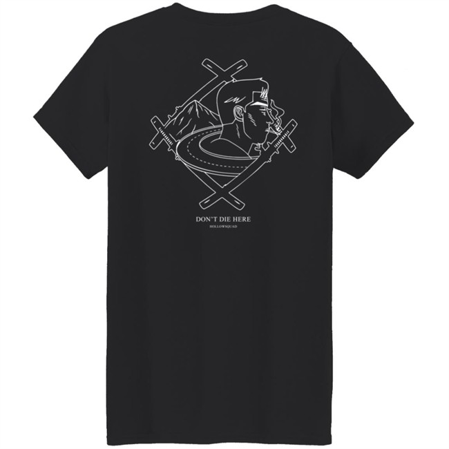 Don't Die Here Tee Shirt Xavier Wulf Merch The Hollow Squad Don't Die Here Tee Shirt Xavier Wulf Merch The Hollow Squad