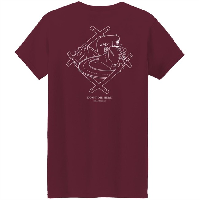 Don't Die Here Tee Shirt Xavier Wulf Merch The Hollow Squad Don't Die Here Tee Shirt Xavier Wulf Merch The Hollow Squad