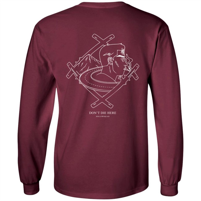 Don't Die Here Tee Shirt Xavier Wulf Merch The Hollow Squad Don't Die Here Tee Shirt Xavier Wulf Merch The Hollow Squad