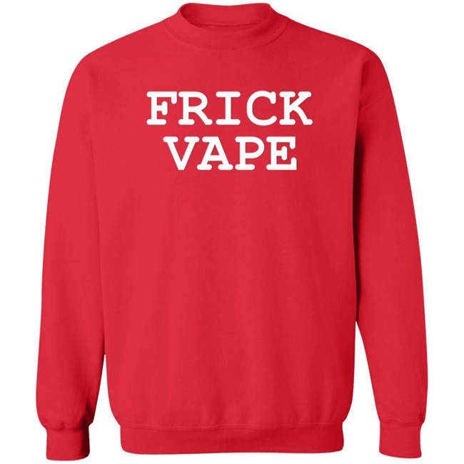 Benitez Merch Frick Vape Red Tee Shirt Benitez Merch Frick Vape Red Tee Shirt