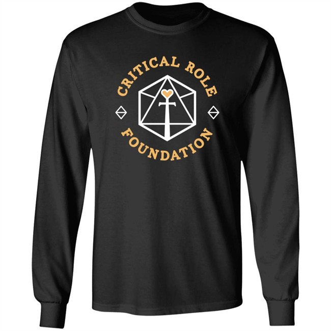 Critical Role Store Merch Critical Role Foundation T Shirt