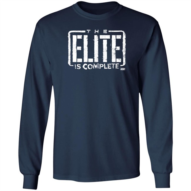 Shop Aew The Elite Is Complete Shirt Young Bucks Nhung - Shop Aew The Elite Is Complete Shirt Young Bucks