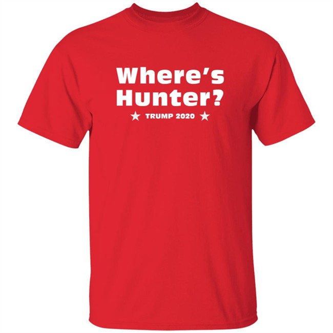 Where’s Hunter Trump 2020 Shirt Los Angeles