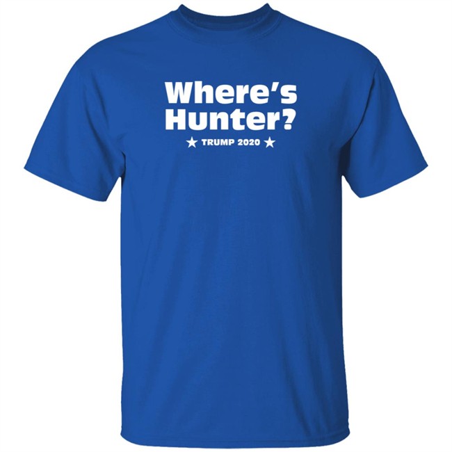 Where's Hunter Trump 2020 T Shirt Occupy Democrats Duc - Where's Hunter Trump 2020 T Shirt Occupy Democrats